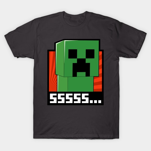 Creeper T-Shirt by puffstuff